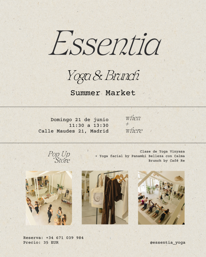 Yoga, brunch & Pop Up Stor – Summer Market